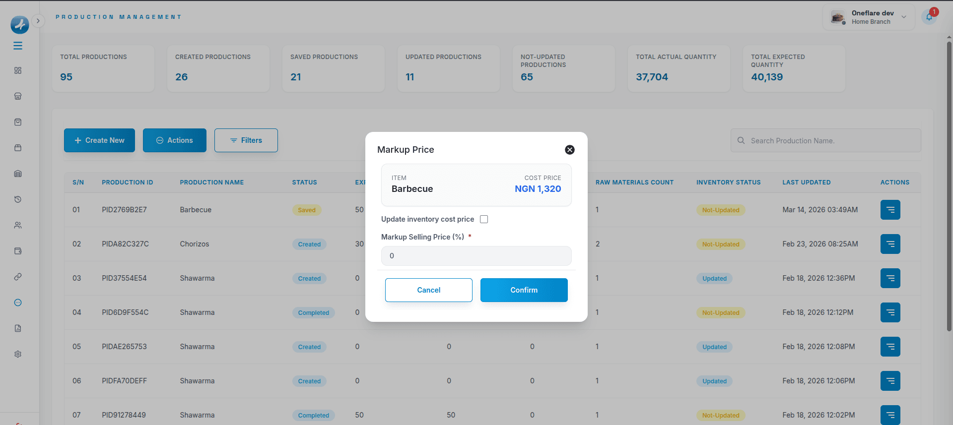 Sales, Inventory, production Management Application - Image 3